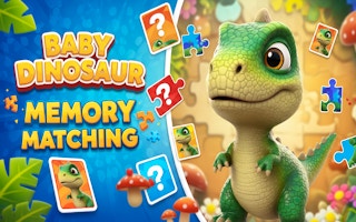 Baby Dinosaur Memory Matching