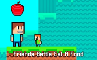 Image Friends Battle Eat A Food