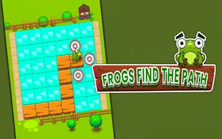Image Frogs Find the Path