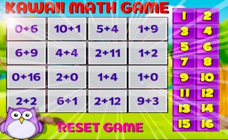 Image Kawaii Math Game